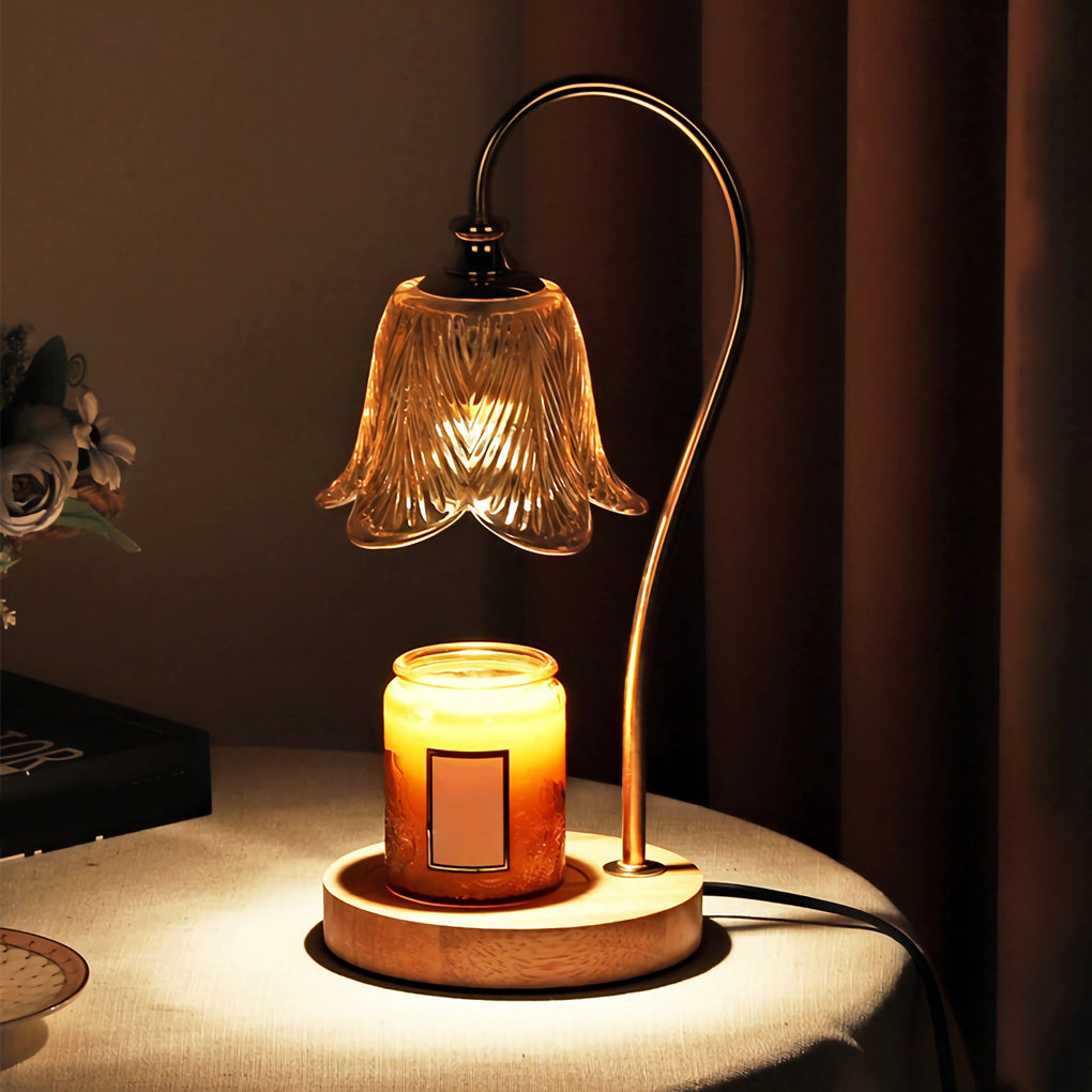 Wax Melt Light Adjustable Aromatherapy Atmosphere No-Flame Lamp