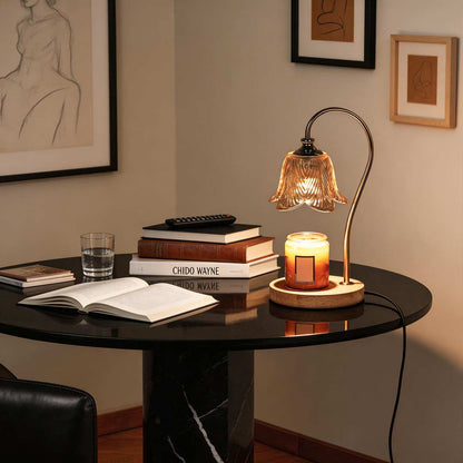 Wax Melt Light Adjustable Aromatherapy Atmosphere No-Flame Lamp