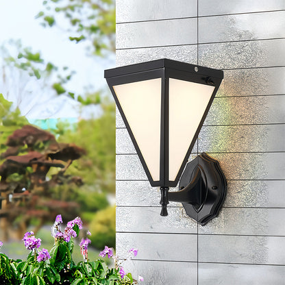 Wall Mount Outdoor Solar Lights Simple Modern Lamp