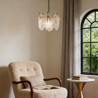 White Glass Pendant Lights Modern Unique Ceiling Light