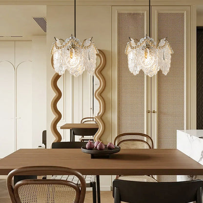 White Glass Pendant Lights Modern Unique Ceiling Light