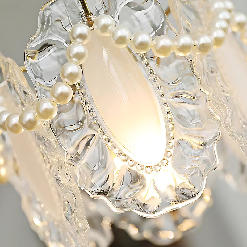 White Glass Pendant Lights Modern Unique Ceiling Light