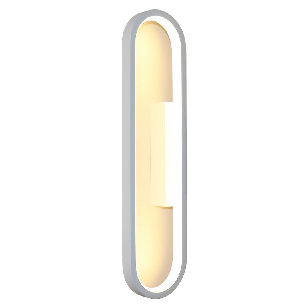 Wall Pack LED Light Modern Minimalist Oval Ambient Wall Sconce