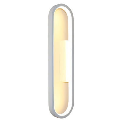 Wall Pack LED Light Modern Minimalist Oval Ambient Wall Sconce