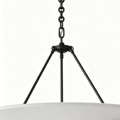 White Plaster Chandelier French Vintage Style Ceiling Light