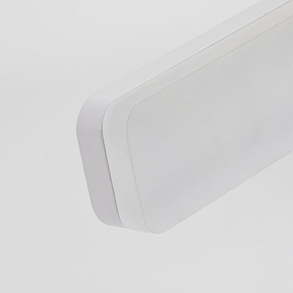 White Bathroom Vanity Light Minimalist Acrylic Contemporary Wall Light