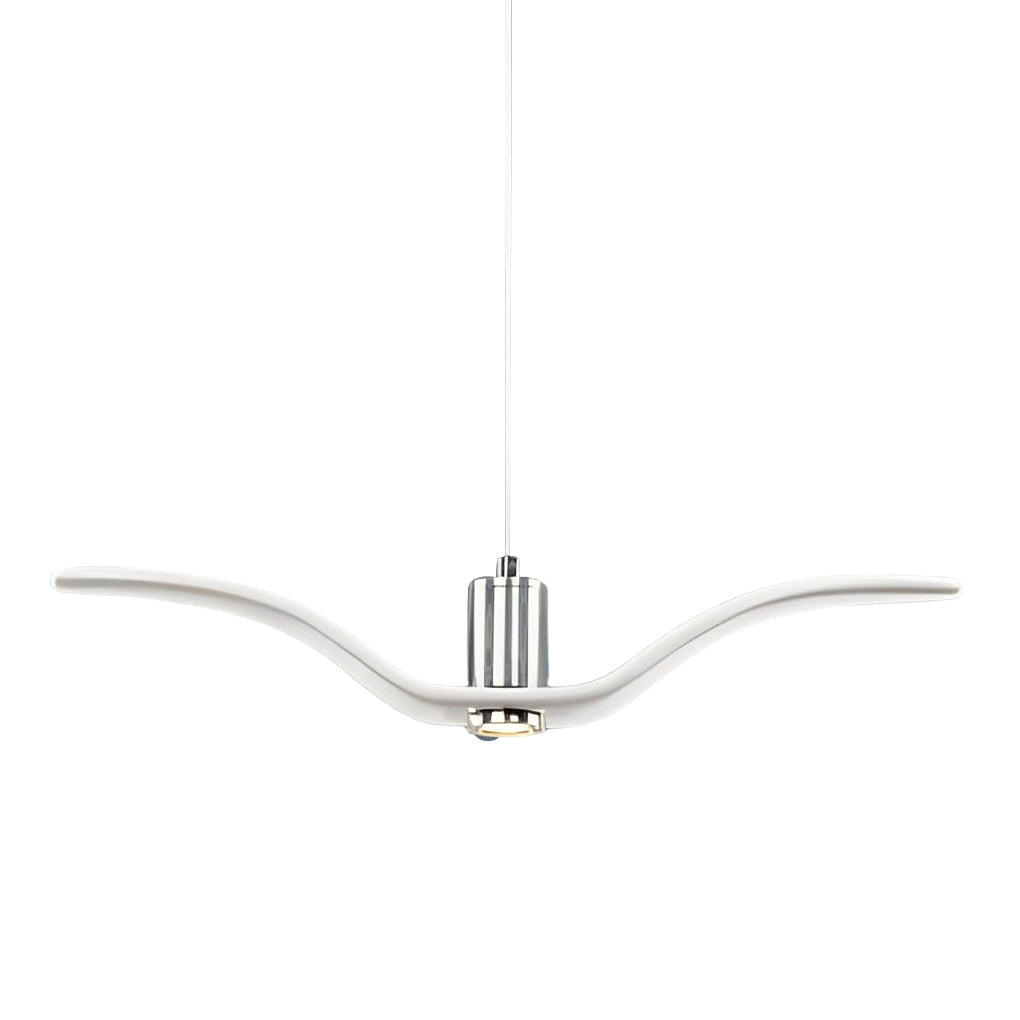Wing Pendant Light Modern Creative Seagull LED Metal Light