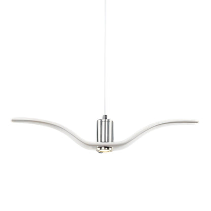 Wing Pendant Light Modern Creative Seagull LED Metal Light