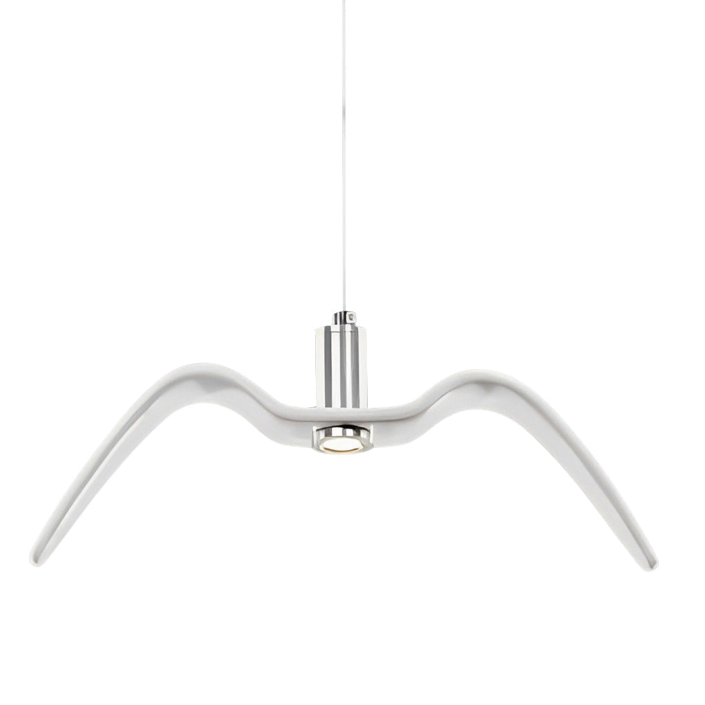Wing Pendant Light Modern Creative Seagull LED Metal Light