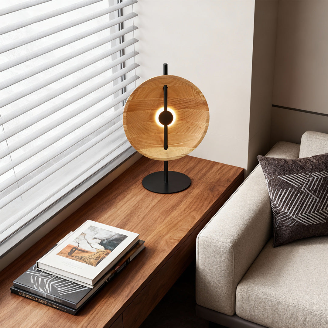 Wood Modern Table Lamp Modern Minimalist Artistic Lamp