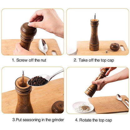 Wood Salt And Pepper Shaker