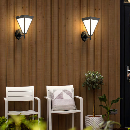 Wall Mount Outdoor Solar Lights Simple Modern Lamp