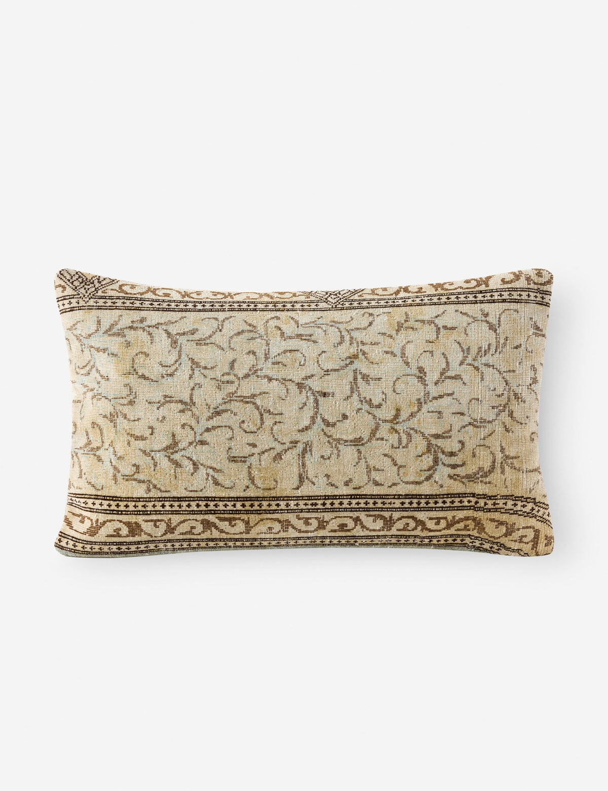 Vintage Lumbar Pillow No. 316, 16" x 26"