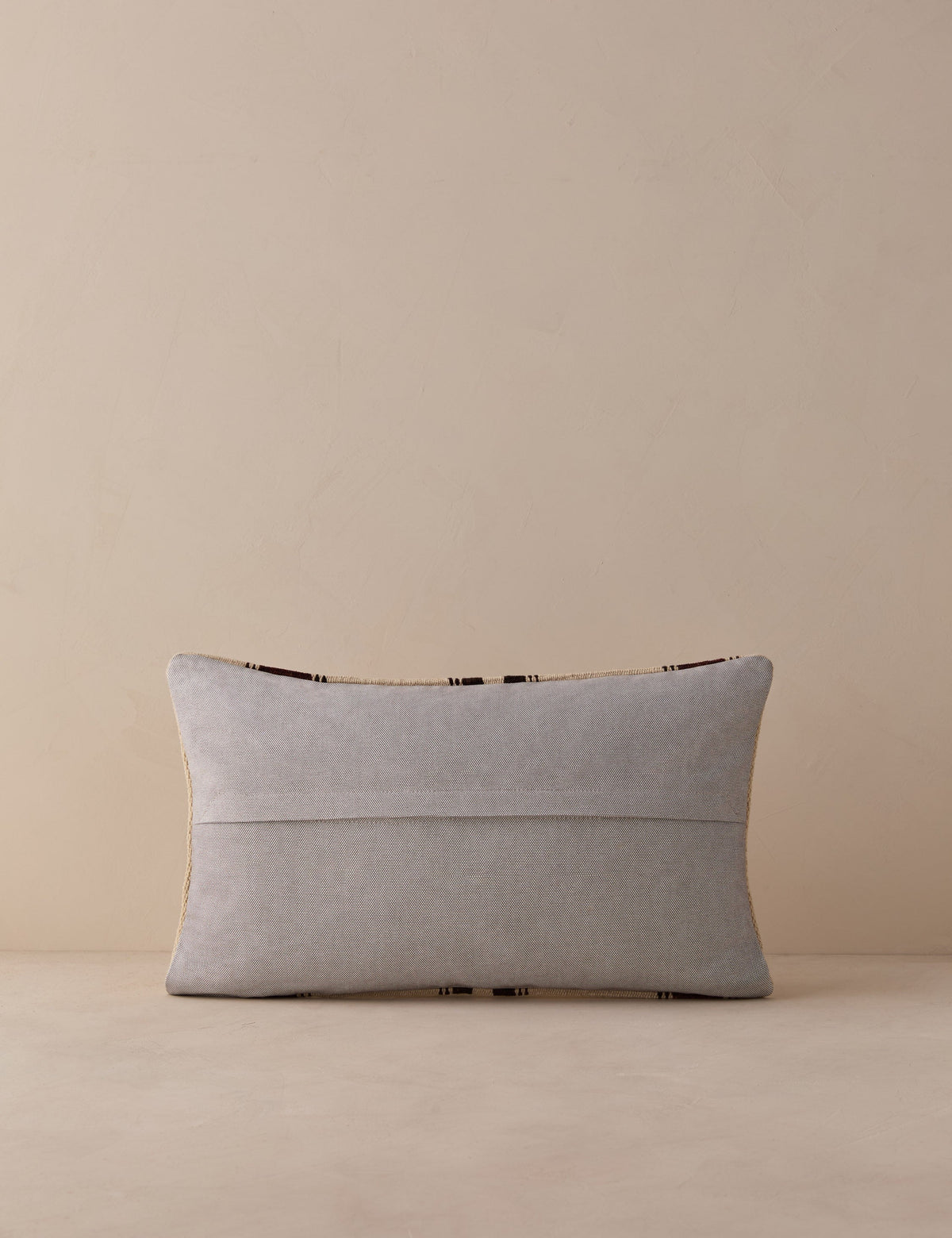 Vintage Lumbar Pillow No. 336, 12" x 20"