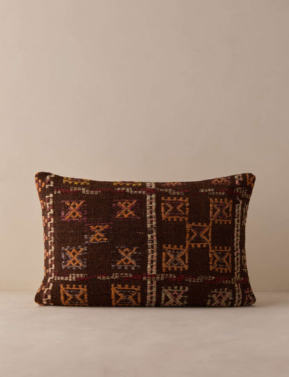 Vintage Lumbar Pillow No. 360, 16" x 24"