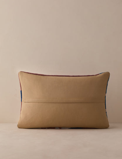 Vintage Lumbar Pillow No. 362, 16" x 24"